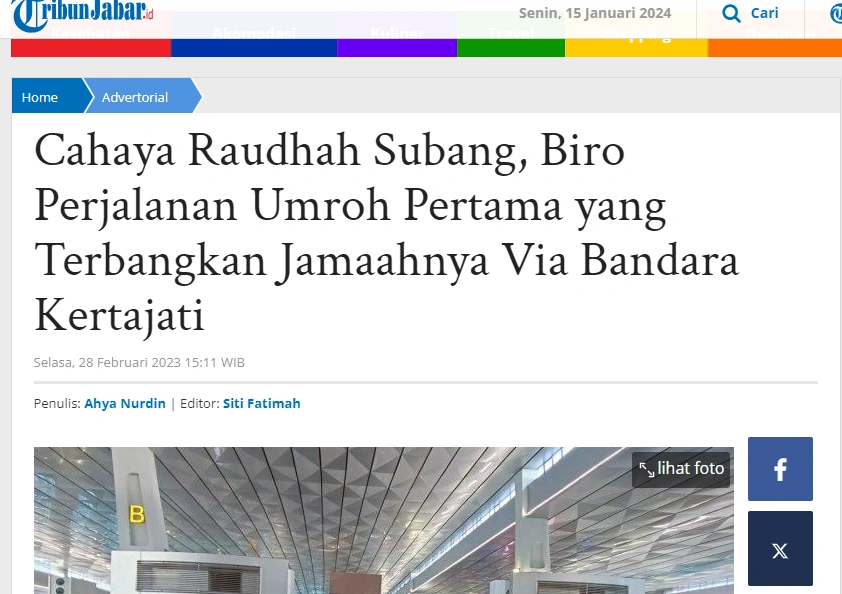 Review Media Cahaya Raudhah