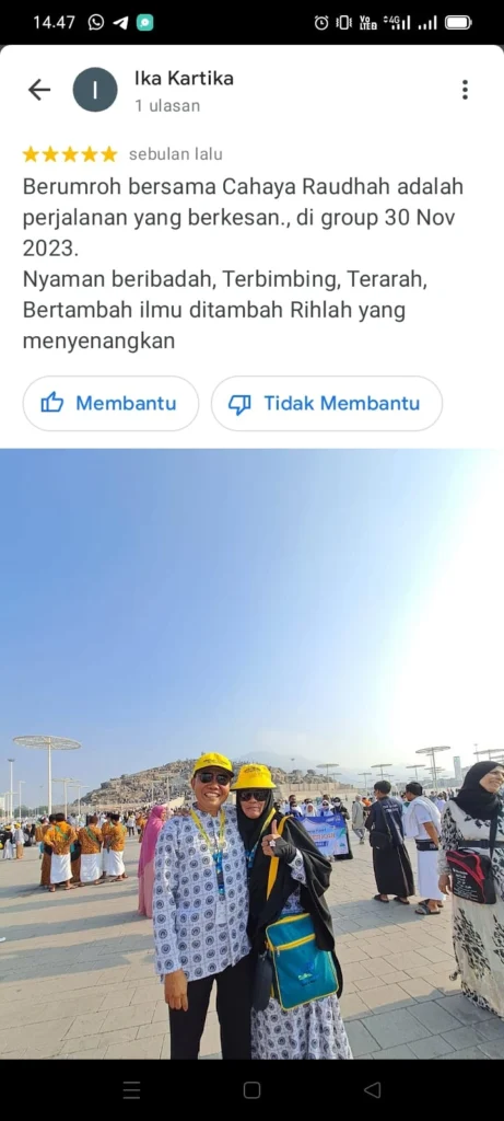 testimoni cahaya raudhah