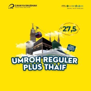Travel umroh plus Thaif terbaik