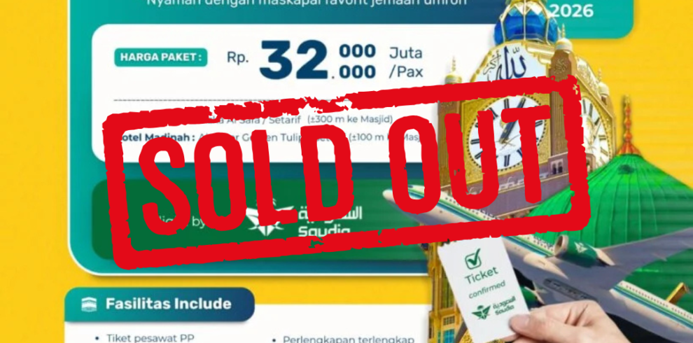 paket umroh cahaya raudhah jogja 15 September