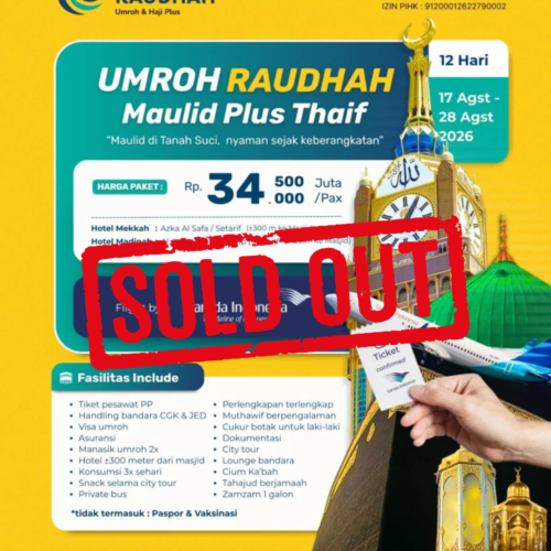 paket umroh cahaya raudhah jogja 17 Agustus