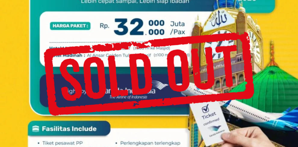 paket umroh cahaya raudhah jogja 4 Agustus